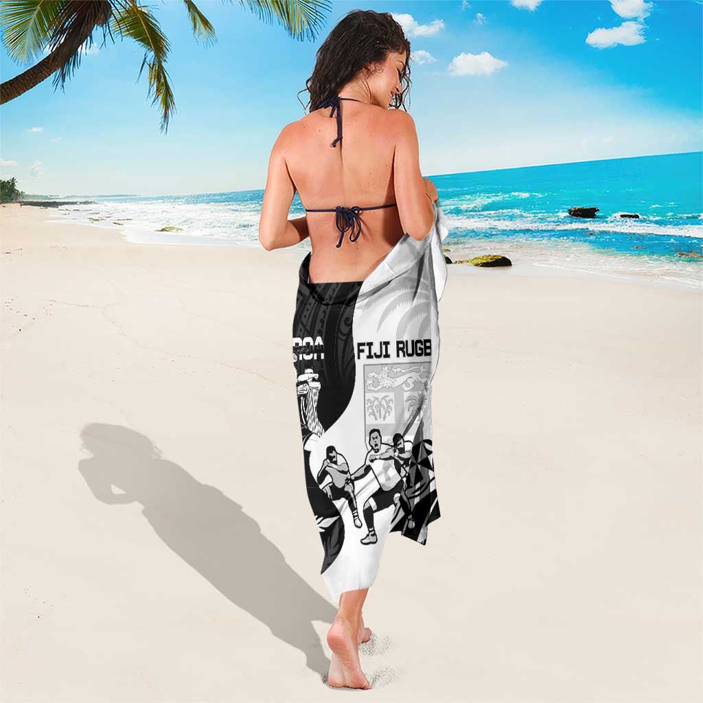 New Zealand And Fiji Tapa Rugby Sarong Haka Dance Mix Cibi Dance Together
