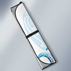 New Zealand Manta Ray Tattoo Auto Sun Shade Aotearoa Maori Haehae Paua Shell - Aussie Hoodie