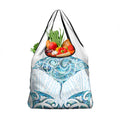 New Zealand Manta Ray Tattoo Grocery Bag Aotearoa Maori Haehae Paua Shell - Aussie Hoodie