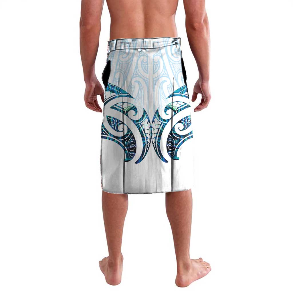 New Zealand Manta Ray Tattoo Lavalava Aotearoa Maori Haehae Paua Shell - Aussie Hoodie