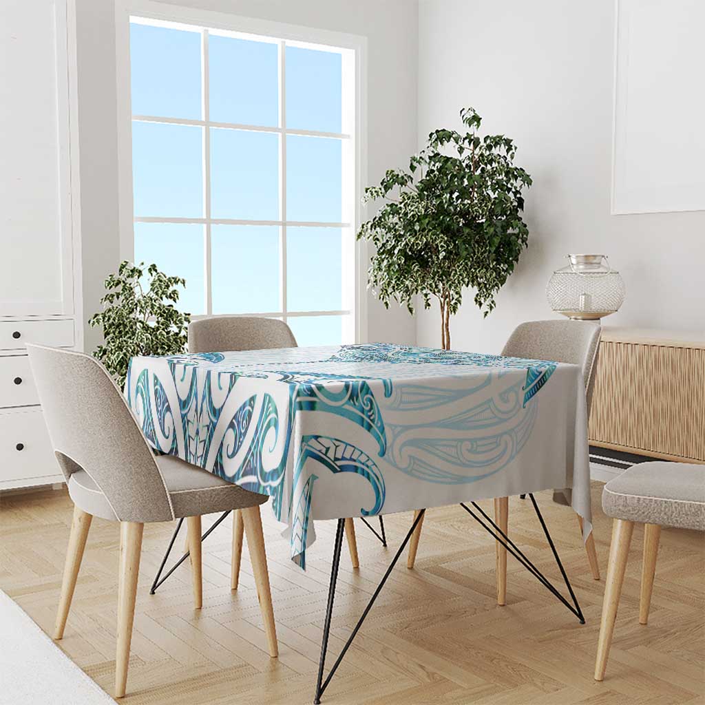 New Zealand Manta Ray Tattoo Tablecloth Aotearoa Maori Haehae Paua Shell - Aussie Hoodie