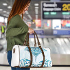 New Zealand Manta Ray Tattoo Travel Bag Aotearoa Maori Haehae Paua Shell - Aussie Hoodie