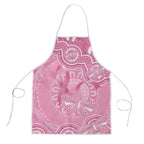 Australia Indigenous Apron Pink Ribbon Breast Cancer Butterfly Aboriginal - Aussie Hoodie