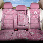 Australia Indigenous Back Car Seat Cover Pink Ribbon Breast Cancer Butterfly Aboriginal - Aussie Hoodie