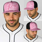 Australia Indigenous Baseball Net Cap Pink Ribbon Breast Cancer Butterfly Aboriginal - Aussie Hoodie