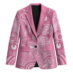 Australia Indigenous Blazer Pink Ribbon Breast Cancer Butterfly Aboriginal - Aussie Hoodie