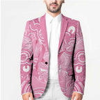 Australia Indigenous Blazer Pink Ribbon Breast Cancer Butterfly Aboriginal - Aussie Hoodie