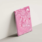 Australia Indigenous Canvas Wall Art Pink Ribbon Breast Cancer Butterfly Aboriginal - Aussie Hoodie
