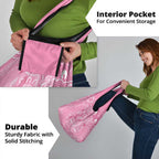 Australia Indigenous Grocery Bag Pink Ribbon Breast Cancer Butterfly Aboriginal - Aussie Hoodie