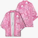 Australia Indigenous Kimono Pink Ribbon Breast Cancer Butterfly Aboriginal - Aussie Hoodie