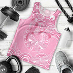 Australia Indigenous Men Tank Top Pink Ribbon Breast Cancer Butterfly Aboriginal - Aussie Hoodie