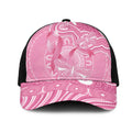Australia Indigenous Mesh Trucker Cap Pink Ribbon Breast Cancer Butterfly Aboriginal - Aussie Hoodie