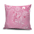 Australia Indigenous Pillow Cover Pink Ribbon Breast Cancer Butterfly Aboriginal - Aussie Hoodie
