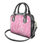 Australia Indigenous Shoulder Handbag Pink Ribbon Breast Cancer Butterfly Aboriginal - Aussie Hoodie