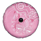Australia Indigenous Spare Tire Cover Pink Ribbon Breast Cancer Butterfly Aboriginal - Aussie Hoodie
