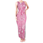 Australia Indigenous Tank Maxi Dress Pink Ribbon Breast Cancer Butterfly Aboriginal - Aussie Hoodie