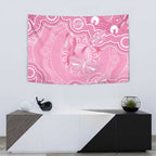Australia Indigenous Tapestry Pink Ribbon Breast Cancer Butterfly Aboriginal - Aussie Hoodie