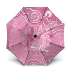 Australia Indigenous Umbrella Pink Ribbon Breast Cancer Butterfly Aboriginal - Aussie Hoodie