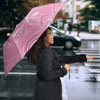 Australia Indigenous Umbrella Pink Ribbon Breast Cancer Butterfly Aboriginal - Aussie Hoodie