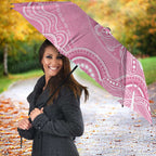Australia Indigenous Umbrella Pink Ribbon Breast Cancer Butterfly Aboriginal - Aussie Hoodie