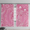 Australia Indigenous Window Curtain Pink Ribbon Breast Cancer Butterfly Aboriginal - Aussie Hoodie