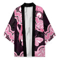 Australia Indigenous Kimono Pink Ribbon Breast Cancer Butterfly Aboriginal Black - Aussie Hoodie