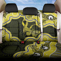 Yellow Ribbon Sarcoma Awareness Month Back Car Seat Cover Aboriginal Art - Aussie Hoodie
