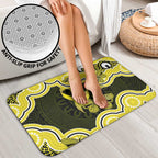 Yellow Ribbon Sarcoma Awareness Month Bathroom Set Aboriginal Art - Aussie Hoodie