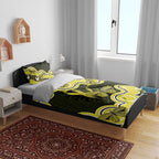 Yellow Ribbon Sarcoma Awareness Month Bedding Set Aboriginal Art - Aussie Hoodie