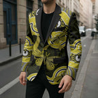 Yellow Ribbon Sarcoma Awareness Month Blazer Aboriginal Art - Aussie Hoodie
