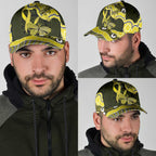 Yellow Ribbon Sarcoma Awareness Month Classic Cap Aboriginal Art - Aussie Hoodie