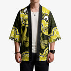 Yellow Ribbon Sarcoma Awareness Month Kimono Aboriginal Art - Aussie Hoodie