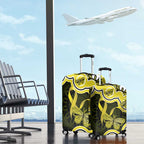 Yellow Ribbon Sarcoma Awareness Month Luggage Cover Aboriginal Art - Aussie Hoodie