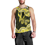 Yellow Ribbon Sarcoma Awareness Month Men Tank Top Aboriginal Art - Aussie Hoodie