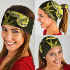 Yellow Ribbon Sarcoma Awareness Month Neck Gaiter Aboriginal Art - Aussie Hoodie