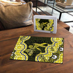 Yellow Ribbon Sarcoma Awareness Month Puzzle Aboriginal Art - Aussie Hoodie