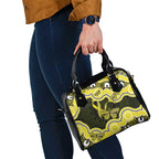 Yellow Ribbon Sarcoma Awareness Month Shoulder Handbag Aboriginal Art - Aussie Hoodie