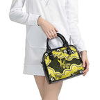 Yellow Ribbon Sarcoma Awareness Month Shoulder Handbag Aboriginal Art - Aussie Hoodie