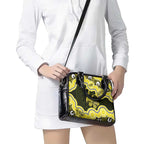 Yellow Ribbon Sarcoma Awareness Month Shoulder Handbag Aboriginal Art - Aussie Hoodie