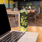 Yellow Ribbon Sarcoma Awareness Month Skinny Tumbler Aboriginal Art - Aussie Hoodie