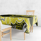Yellow Ribbon Sarcoma Awareness Month Tablecloth Aboriginal Art - Aussie Hoodie