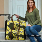 Yellow Ribbon Sarcoma Awareness Month Travel Bag Aboriginal Art - Aussie Hoodie