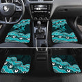 Cyan Ribbon PTSD Awareness Month Car Mats Aboriginal Art - Aussie Hoodie