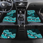 Cyan Ribbon PTSD Awareness Month Car Mats Aboriginal Art - Aussie Hoodie