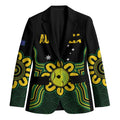 Personalised Australia Tennis Blazer Go Aussie Aboriginal Art - Aussie Hoodie