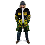 Personalised Australia Tennis Cloak Go Aussie Aboriginal Art - Aussie Hoodie