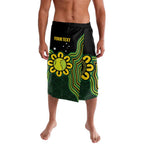 Personalised Australia Tennis Lavalava Go Aussie Aboriginal Art - Aussie Hoodie