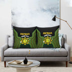 Personalised Australia Tennis Pillow Cover Go Aussie Aboriginal Art - Aussie Hoodie