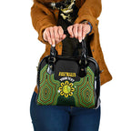 Personalised Australia Tennis Shoulder Handbag Go Aussie Aboriginal Art - Aussie Hoodie
