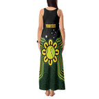 Personalised Australia Tennis Tank Maxi Dress Go Aussie Aboriginal Art - Aussie Hoodie